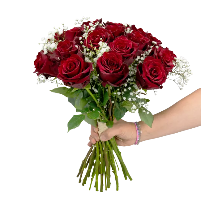 Bouquet of red roses